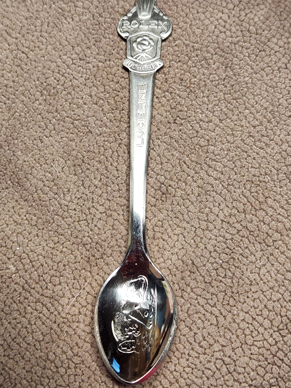 Rolex Silver Lucerne Commemorative Spoon